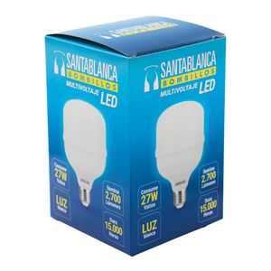 Bombillo SANTA BLANCA led 27w