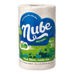 Toalla de cocina NUBE bio natural doble hoja