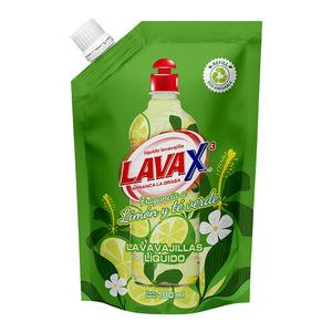 Lavaplatos líquido LAVAX limón té verde x180 ml