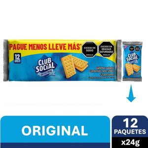 Galletas CLUB SOCIAL original x288 g
