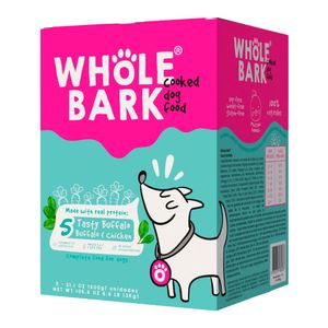 Alimento para perro WHOLE BARK húmedo buffalo x3000 g