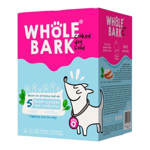 Alimento para perro WHOLE BARK húmedo krüdo x3000 g