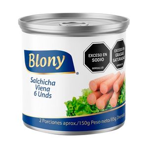 Salchicha viena BLONY x85 g
