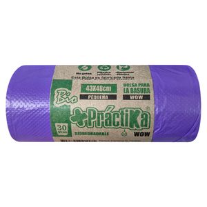 Bolsa para basura PRACTIKA wow 43x48 x30 unds