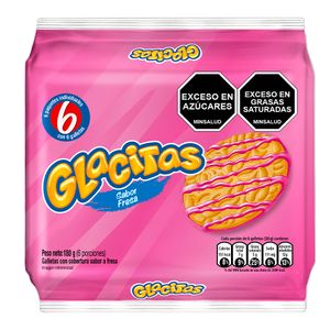 Galletas GLACITAS fresa x180 g