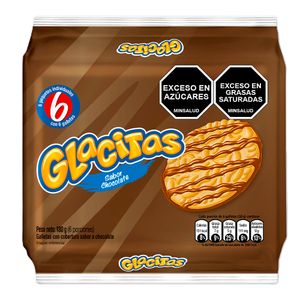 Galletas GLACITAS chocolate x180 g