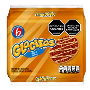 Galletas GLACITAS toffee x180 g