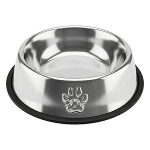 Plato PRANA metálico para mascotas