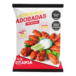 Alitas DE LA GRANJA picantes x900 g