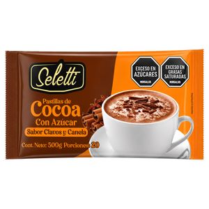 Cocoa SELETTI clavos y canela x500 g