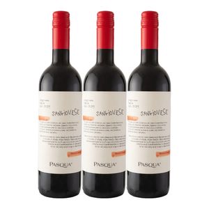 Vino PASQUA sangiovese puglia tinto x750 ml c/u 2x3