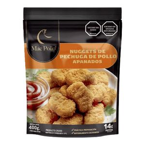 Nuggets MAC POLLO pechuga apanada x400 g