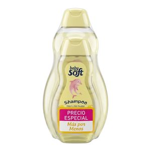 Shampoo BABY SOFT sin nudos x400 ml + 200 ml