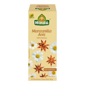 Aromática HINDU manzanilla - anís x18 g