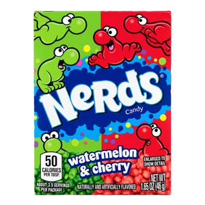 Caramelo NERDS sandía y cereza x46 g