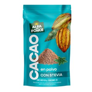 Cacao ALBA DE FONCE estevia en polvo x100 g