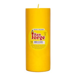 Velón SAN JORGE amarillo #21