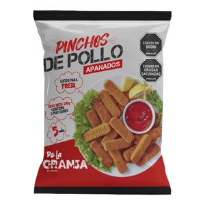 Pinchos DE LA GRANJA pollo apanado x300 g