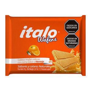 Galleta ITALO mini wafer naranja x70 g