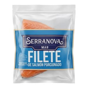 Filete salmón SERRANOVA porcionado x500 g peso variable