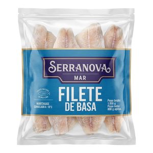 Filete de basa SERRANOVA x1000 g