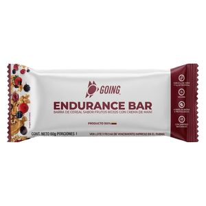 Cereal barra GOING endurance frutos rojos x60 g