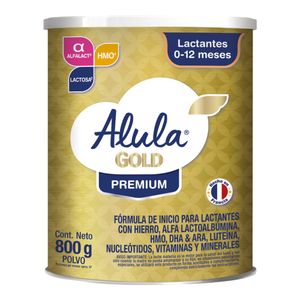 Fórmula infantil ALULA GOLD 0 - 12 meses premium x800 g