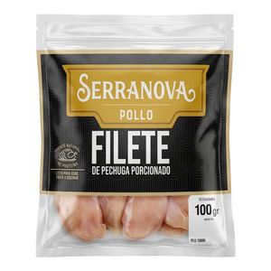 Filete SERRANOVA de pechuga 10 unds x100 g c/u