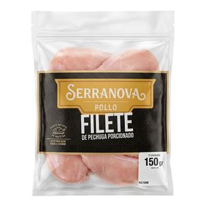 Filete SERRANOVA de pechuga 5 unds x150 g c/u