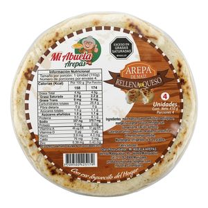 Arepa MI ABUELA queso x450 g