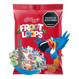Cereal KELLOGGS froot loops x80 g