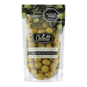 Aceitunas SELETTI verde deshuesada x150 g