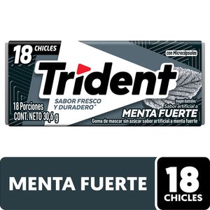 Chicle TRIDENT evolution extra fresh x30,6 g