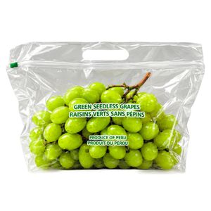 Uva verde sin semilla