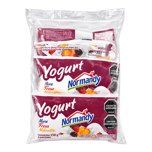 Yogurt NORMANDY 6 unds x150 g c/u