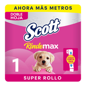 Papel higiénico SCOTT rinde max x28 metros
