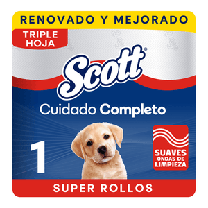 Papel higiénico SCOTT cuidado completo x30 metros