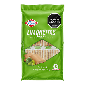 Galletas RAMO limoncitas 8 unds x19 g c/u