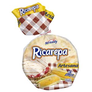 Arepa NORMANDY ricarepa artesanal 10 unds x1200 g