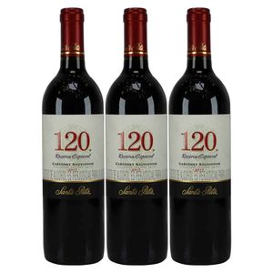 Vino SANTA RITA 120 reserva especial cabernet sauvignon x750 ml 2x3