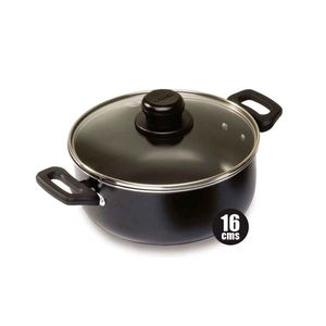 Olla aliada UNIVERSAL tapa de vidrio 16 cm