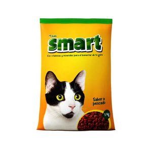 Alimento para gato SMART soya x1000 g