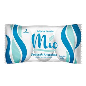 Jabon MIO sensacion armonia 3 unds x125 g c/u