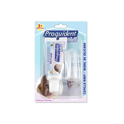 Crema Dental Proquident Baby Sin Fluor X25 Cc Mercaldas Mercaldas
