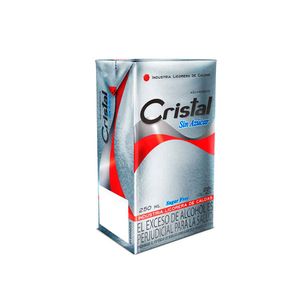 Aguardiente CRISTAL ligth x250 ml