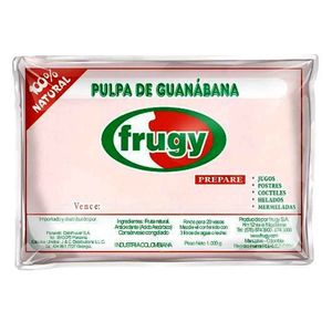 Pulpa de fruta FRUGY guanábana x1000 g