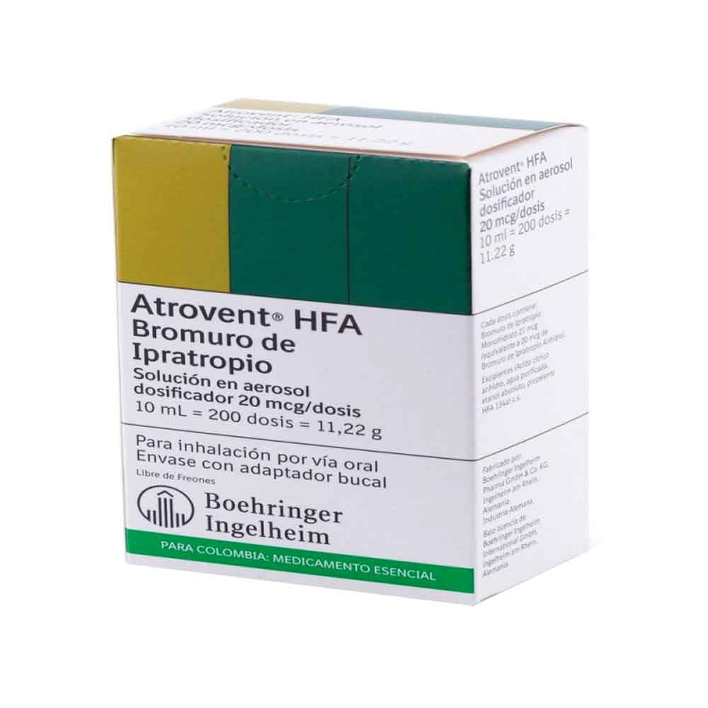 Atrovent HFA BOERHINGER aerosol 20 ml/10 mlMercaldas