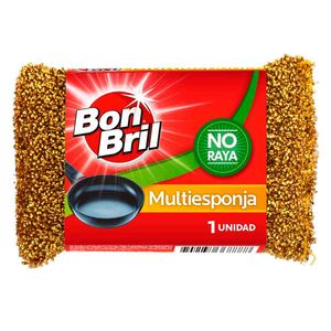 Esponja Bonbril Multi Dorada Plata * 1Und
