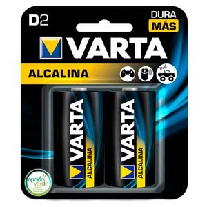 Pila VARTA alcalina tipo D x2 unds