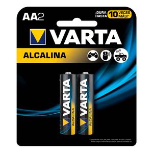 Pila VARTA alcalina aa x2 unds